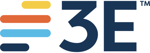 3E logo